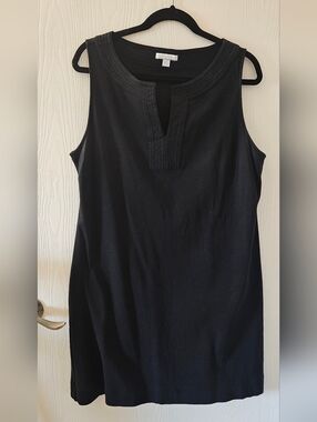 New York & Company Black Sleeveless Dress